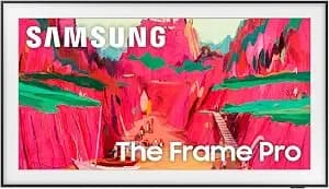 Samsung 75-Inch Class The Frame Pro ls03fw 4k Neo Qled Mini Led Smart Tv (2025 Model) Slim Fit Wall Mount, Modern Frame Design, Wireless One Connect, nq4 Ai gen3 Processor, Art Mode, Alexa Built-In
