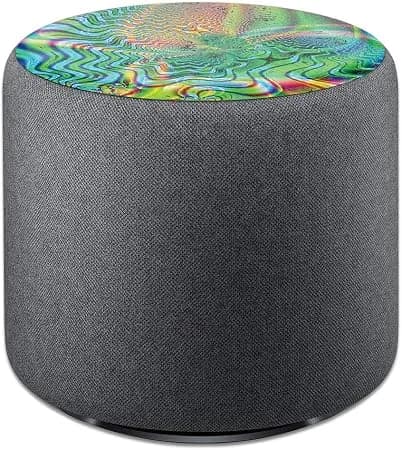Mightyskins Skin Compatible With Amazon Echo Sub - Psychedelic - Protective, Durable, And Unique Vinyl Decal Wrap Cover - Easy To Apply, Remove, And Change Styles - Made In The Usa