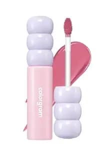 Colorgram Fruity Glass Tint 07 Shy Guava - Korean Long Lasting & Waterproof Lip Stain - Glossy Lip Gloss With Lovely Soft Pink Shade - Buildable, Blendable, Moisturizing, Non-Sticky - 0.11 Oz