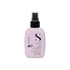 Alfaparf Milano Semi Di Lino Style Sea Salt Spray For Women & Men - Beachy Waves Hair Texturizing Sea Spray - Heat Protectant - Natural, Lightweight Finish - Medium Hold (4.23 Fl Oz)