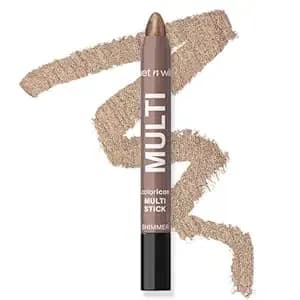 Wet N Wild Color Icon Cream Eyeliner Eyeshadow Multi-Stick, Moisturizing, Nourishing Velvety Cream-To-Powder Buildable & Blendable Formula, Cruelty-Free & Vegan - Brown Sugar