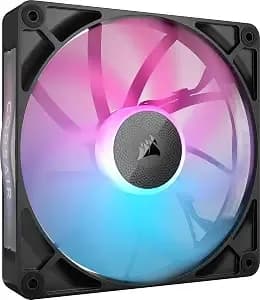 Corsair Icue Link rx140 Rgb 140mm Pwm Fan - Magnetic Dome Bearing - Single Fan - Black