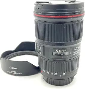 Canon Ef 16-35mm F/4l Is Usm Lens - 9518b002, Black - Minimum Focusing Distance Of 0.92 Ft 0.28m Across Entire Zoom, Circular Aperture (9 Blades) Delivers Beautiful