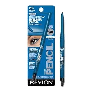 Revlon Colorstay Pencil Waterproof Eyeliner, 205 Sapphire, 0.01 Oz
