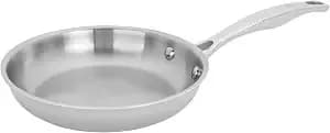 Henckels Clad h3 8-Inch Induction Frying Pan, Stainless Steel, Durable And Easy To Clean
