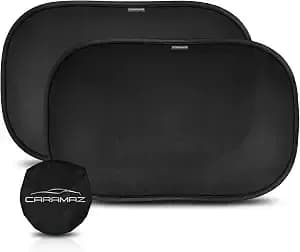 Car Window Shade For Baby With Certified Uv-Protection 2 Pack - 20"x12"