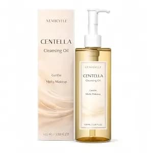Centella Cleansing Oil Makeup Remover For Face, 3.38 Fl Oz - Lightweight Oil-To-Milk Formula Removes Sunscreen And Daily Makeup From The Face, Eye Area And Lips Without A Heavy Feel