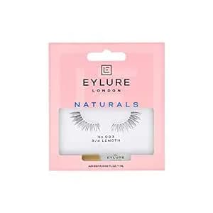 Eylure Naturals Accent No. 003 Reusable Eyelashes, Adhesive Included, 1 Pair