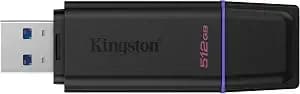 Kingston 512gb Datatraveler Exodia Flash Drive - Usb 3.2 Gen 1 - dtxg2/512gb
