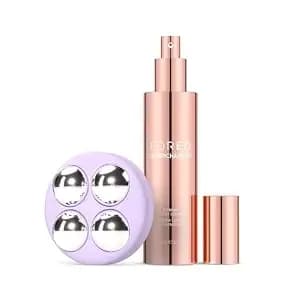 Foreo Bear 2 Body Advanced Microcurrent Sculpting Machine + Conductive Supercharged Firming Serum - Cellulite Massager & Lymphatic Drainage - Firm, Contour & Smooth - Body Massager - Microcurrent Body Massager, Cellulite Massager, Lymphatic Drainage, Firm