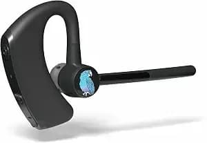Blueparrott m500‑Xt Mono Bluetooth Headset, 93% Noise‑Cancelling Ai‑Powered Dual‑Mic, Open‑Ear Design For Rideshare & Delivery Drivers, ip54‑Rated, 11 Hours Talk Time, Black