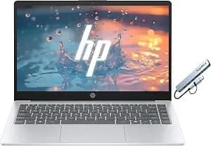 Hp 14 Inch Laptop Computer, Amd Processor, 256gb Ssd, Thin & Lightweight, Windows 11, Microsoft Office 365 Included, Home & Office, Moonlight Blue