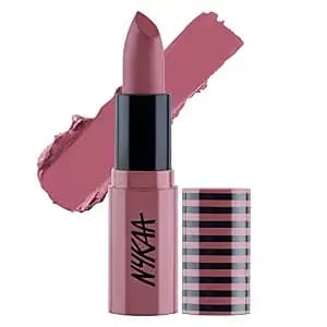 Nykaa Cosmetics So Creme Creamy Matte Lipstick - Long-Lasting Lip Color For Women - Weightless Lipstick With Velvety Texture - Game On - 0.1 Oz
