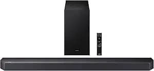 Samsung Q-Series Soundbar Hw-q600f 3.1.2ch With Wireless Subwoofer, Dolby Atmos/Dts Virtual:X, Q-Symphony, Spacefit Sound Pro, Adaptive Sound, Game Mode Pro, Bluetooth, (2025 Model)