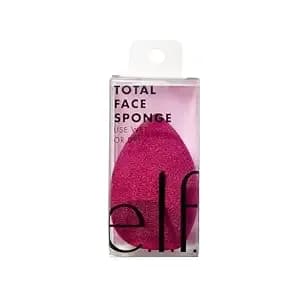 E.L.F. Total Face Blending Sponge, Latex-Free Makeup Sponge With Angled & Rounded Sides For Concealer, Foundation & More, Vegan & Cruelty-Free