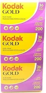 Kodak Kodacolor Gold 200gb 135-36 Cn 3p Film