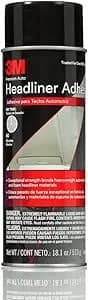 3m Headliner & Fabric Adhesive, 18.1 Oz., - Exceptional Strength Bonds Heavyweight Automotive Fabrics To Metal Surfaces, For Headlines, Carpet, Foam & More (38808)