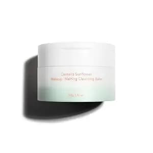 Haruharu Wonder Centella Sunflower Makeup-Melting Cleansing Balm 3.52 Oz., Facial Cleanser For Heavy Makeup Removal, Korean Skincare - For Sensitive Skin, Gentle Daily Cleanser, Heavy Makeup Removal, Moisturizing, Pore Care, Cruelty Free, Korean Skin Care