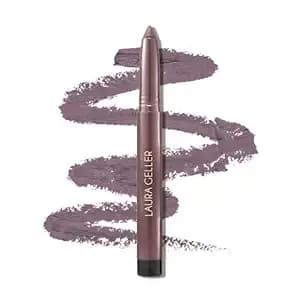 Laura Geller New York Kajal Longwear Kohl Eyeliner Pencil – Smoky Plum – Smooth, Blendable Application, Long-Wearing, Non-Creasing – Infused With Caffeine & Vitamin E – Built-In Sharpener