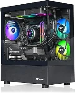 Thermaltake Lcgs View i570-170 Gaming Desktop (Intel Core™ i9-14900kf, Toughram 32gb ddr5 6000mt/S Rgb Memory, Nvidia® Geforce Rtx™ 5070, 1tb Nvme M.2, Wifi, Windows 11) v17b-b76b-570-Lcs