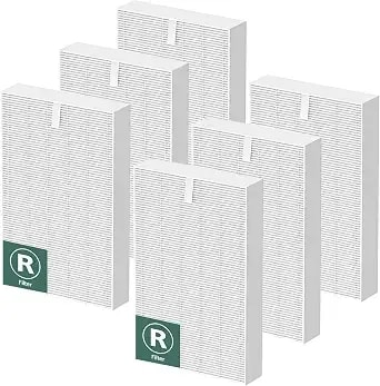 hpa300 Hepa Air Purifier Filter R For Honeywell Air Purifier hpa100/200/300 - Also For Honeywell 5000 Series, 6 Pack Hepa Filter Compatible With Honeywell R Filter (Hrf-r3 & Hrf-r2 & Hrf-r1)
