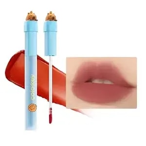Colorkey Capybara Airy Lip Lacquer, Matte Velvet Lipstick, Non-Sticky Long-Lasting, Waterproof Low Saturation Foggy Finish (b249)