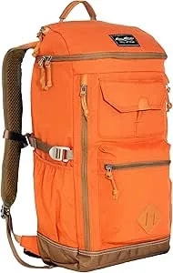 Eddie Bauer Bygone 30L Backpack With Top Loading Knapsack, Terracotta