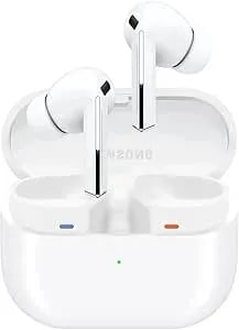 Samsung Galaxy Buds 3 Pro Ai True Wireless Bluetooth Earbuds, Noise Cancelling, Sound Optimization, Real-Time Interpreter, (White) (Renewed)