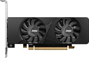 Msi Gaming Rtx 3050 Lp 6g Oc Graphics Card (Nvidia Rtx 3050, 96-Bit, Boost Clock: 1492 Mhz, 6gb gddr6 14 Gbps, Hdmi/Dp, Ampere Architecture)