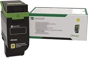 Lexmark Yellow High Yield Return Program Toner Cartridge