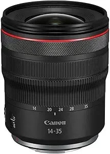 Canon rf14-35mm f4 L Is Usm Lens, Wide-Angle Zoom Lens, Compatible With Eos R Series Mirrorless Cameras, Black