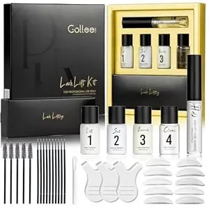 Lash Lift Kit & Brow Lamination Kit Professional Eyelash Perm Kit Semi-Permanent Lash Curling Perming With Detail Instruction Easy For Beginner Achieve Salon-Quality Lash Lift At Home