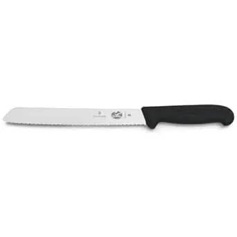 Victorinox Swiss Army 8" Serrated Bread Knife With Fibrox Handle, 47549
