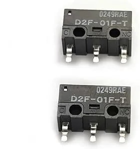 Qty 2 Omron d2f-01f-T Micro Switch Microswitch For Razer Logitech Apple Mouse