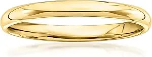 Ross-Simons Women'S 2mm 14kt Yellow Gold Band