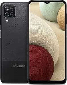 Samsung Galaxy a12, 32gb, Black - Unlocked (Renewed)