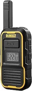 Dewalt dxfrsbh600 Frs Business Radio, Pro-Grade 2 Way Radio, 2w, 24hr Runtime, Commandcall, Handheld, dxfrsbh600