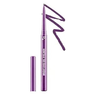 Dark Prune Purple Gel Eyeliner Pencil, Retractable Waterproof Smudge-Proof Eyeliner, Creamy Smooth No Tugging Formula, Long Lasting Eye Liner For Mature Eyes #n05 Prune Purple