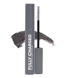PüR Minerals Fully Charged Mascara For Eye Lash Volume & Length (Black) - Travel Size Thickening, Volumizing, & Lengthening Mascara Powered By Magnetic Technology - Maintains Lift & Curl Of Lashes