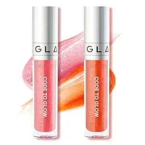 Glam Code Lip Gloss Set – Color-Changing Lip Gloss For Daily Glow – Glossy Lip Oil With Vitamin E & Shea Butter For Deep Hydration Lightweight, Non-Sticky & Sensitive Skin Friendly