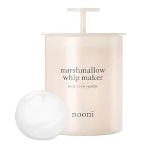 Nooni Cleansing Bubble Foam Maker - Marshmallow Whip Maker - Gentle Deep Cleanser For Skincare, Rich Foam Maker For Face Wash, Gift, Remove Impurities, For All Skin Types