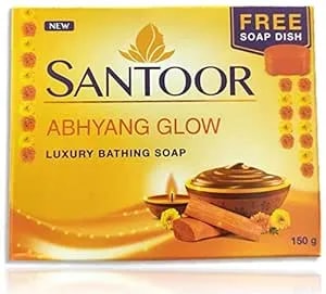 Santoor Abhyang Glow 150 Gm Pack