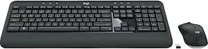 Logitech mk540 Advanced Wireless Keyboard And Mouse Set 2.4 Ghz, Black (920-008671)