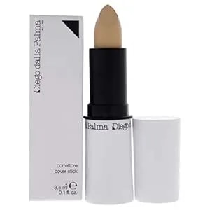 Diego Dalla Palma Concealer Cover Stick - Soft, Non-Greasy Texture - Lasting Coverage - Easy And Comfortable To Use - Moisture Rich - Ideal For Touch-Ups Throughout The Day - 01 Ivory - 1.4 Oz