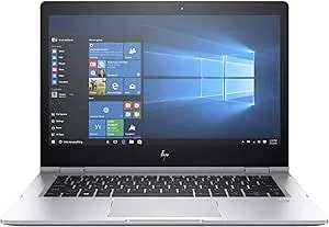 HP Elitebook X360 1030 G2 13.3" Flip Design Notebook, Windows, Intel Core i5 2.6 Ghz, 8 GB RAM, 256 GB SSD , Silver (1BS97UT#ABA) (Renewed)