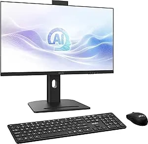 Msi Modern am273qp Ai Aio Desktop: 27" Qhd, Intel Core 7-155h, 16gb Memory, 1tb M.2 Nvme Ssd, Wifi 6e, Bt 5.3, Black, Windows 11 Home: 1um-067us