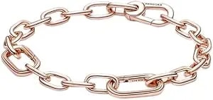 Pandora Me Link Chain Bracelet - Bracelet For Women - Compatible With Me Charms - Features 2 Connectors - Gift For Her - Sterling Silver - With Gift Box