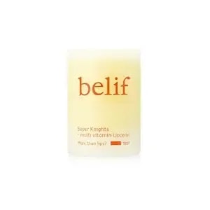 Belif Super Knights Multivitamin Lipcerin - Multi-Purpose Glossy Lip Butter Balm With Vitamin b3, C, E & b12 - Smooths Lip Texture & Strengthens Barrier - Hydrating Korean Lip Care For Teens & Women