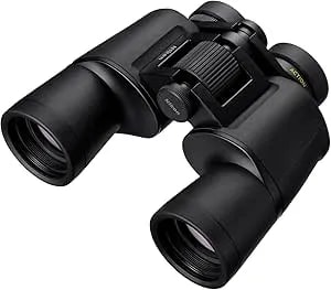 Nikon Action 8x42 Binocular - Multilayer-Coated Nikon Optics, Bright, Wide View, 8x Power, Turn-And-Slide Adjustable Eyecups And Tripod-Ready Porro-Prism Design