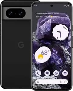 Google Pixel 8 - Obsidian - 128gb (Carrier Unlocked) - (Renewed)